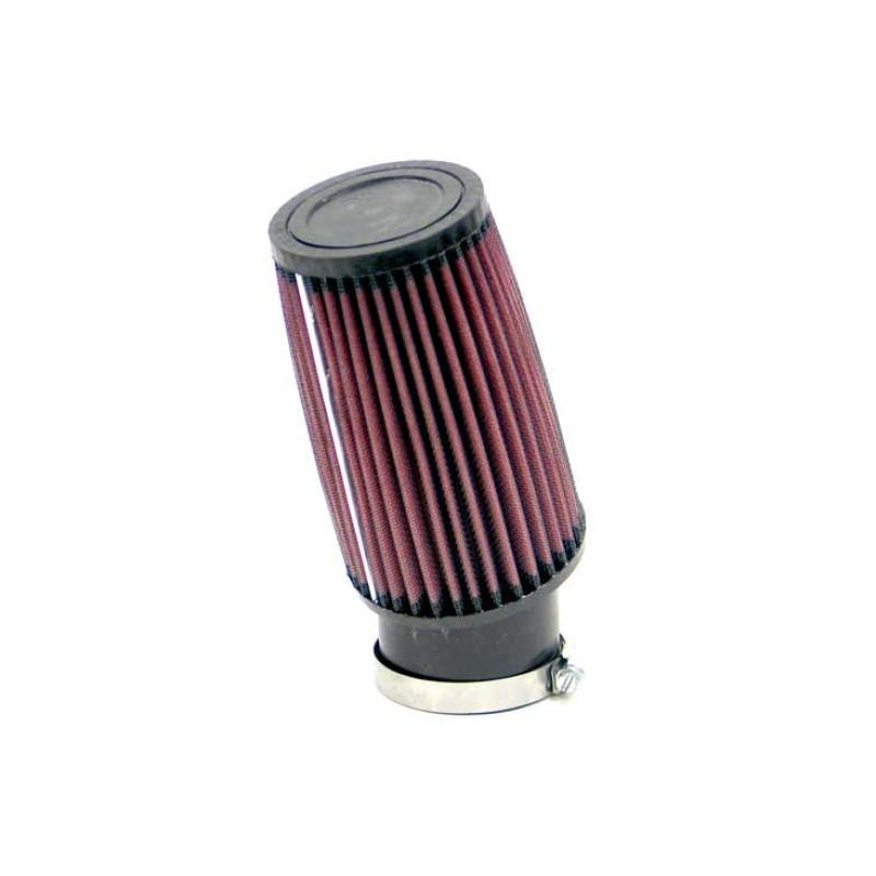 K&N Universal Air Filter – Round Tapered – 3in Top OD x 3.75in Base OD x 6in H x 2.438in Flange ID