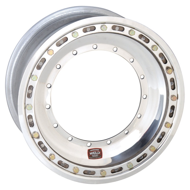 Weld Sprint Direct Mount 15×8 / 5×9.75 BP / 3in. BS Polished Assembly – Beadlock