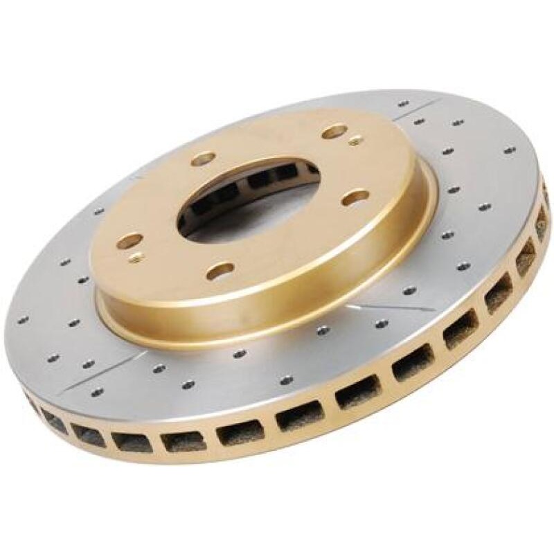 DBA 88-95 Alfa Romeo Spider Front Drilled & Slotted Street Series Rotor