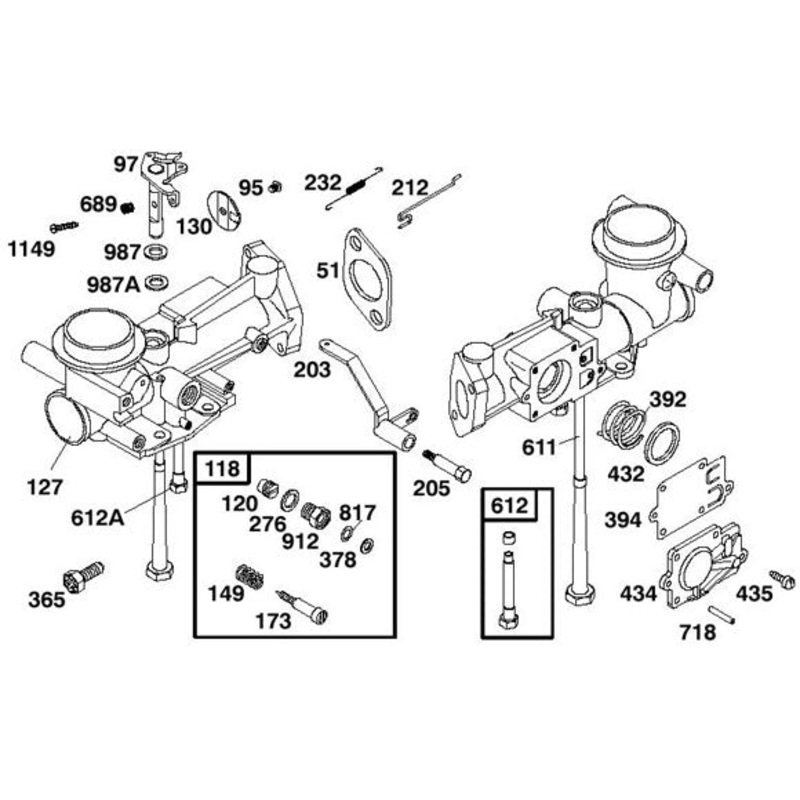 154. 555102 Briggs Flat Head Throttle Adjustment Bolt