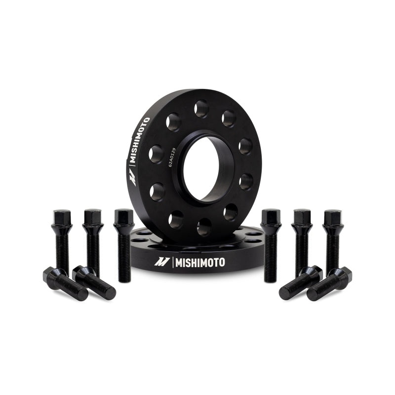 Mishimoto Wheel Spacers – 5×112 – 66.5 – 15 – M14 – Black