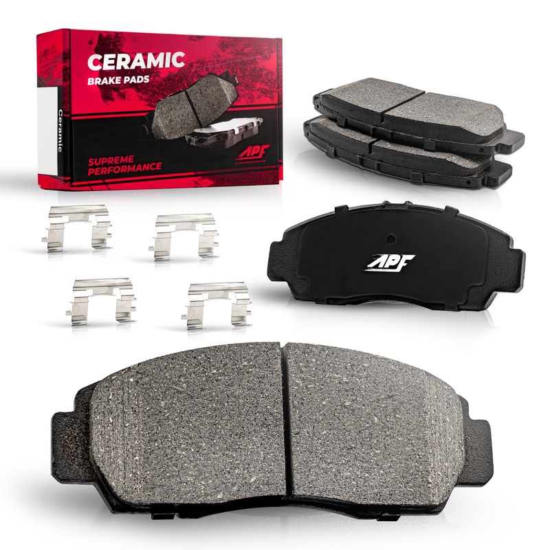 Rear Ceramic Brake Pad for Saturn SC2 1996-1998 FWD