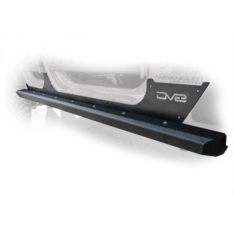 DV8 Offroad 2007-2018 Jeep Wrangler JK (4-door) Frame Mounted Sliders
