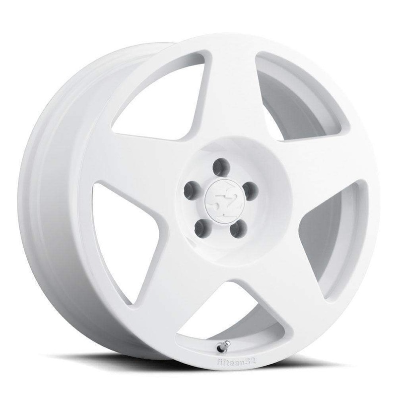 Fifteen52 Tarmac 5×112 17×7.5″ +40mm Offset Rally White Wheels