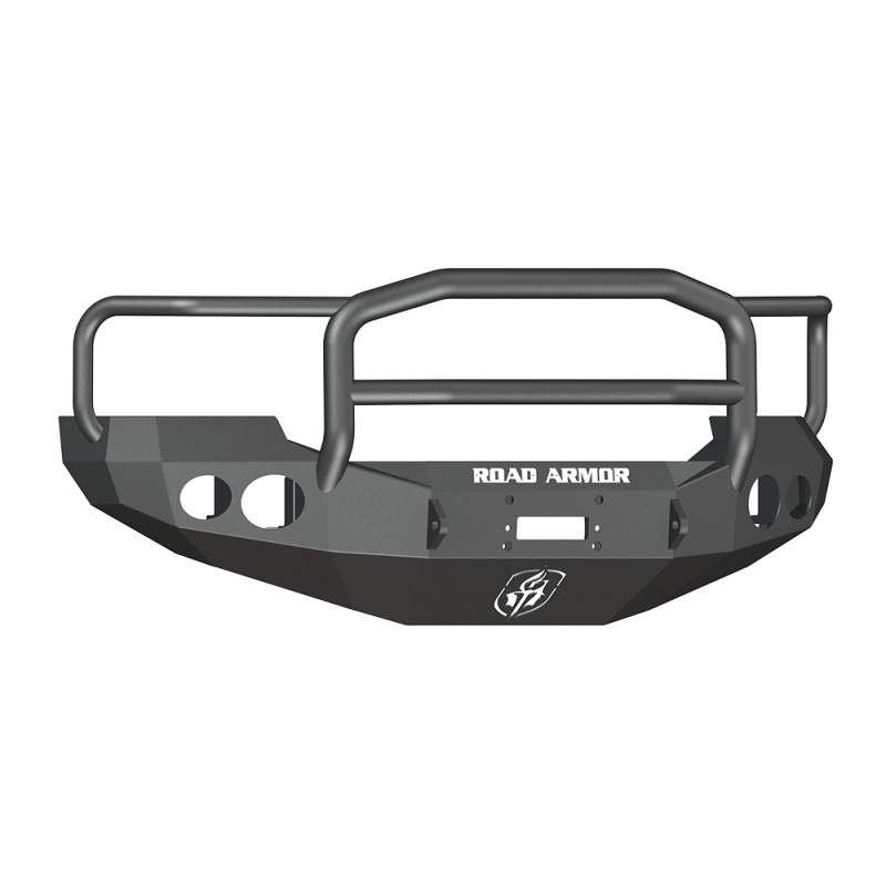 Road Armor 05-07 Ford F-250 Stealth Front Winch Bumper w/Lonestar Guard – Tex Blk
