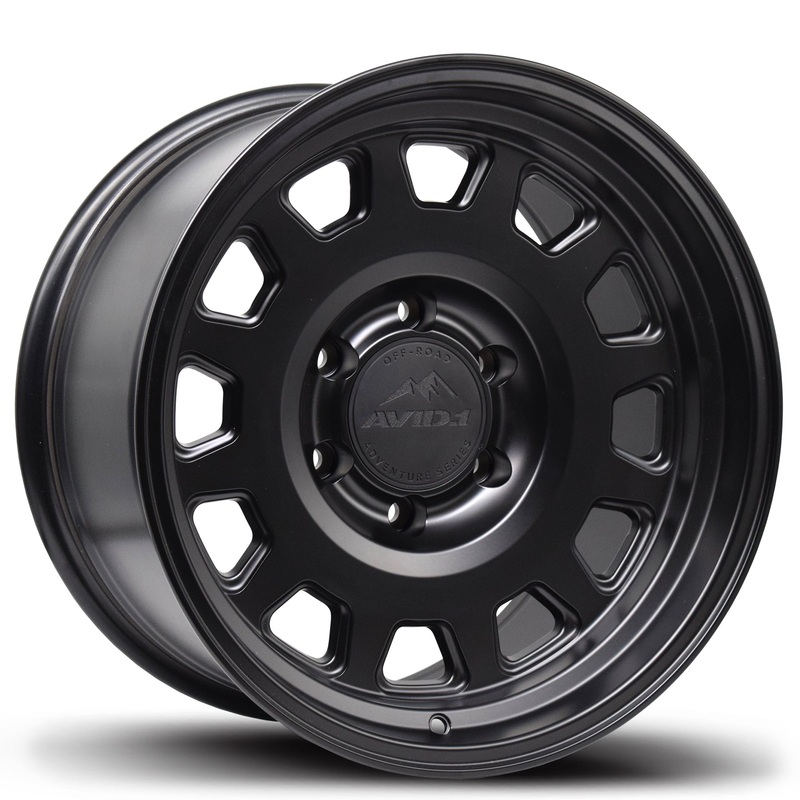 17″ AVID.1 Off Road AT03 Matte Black