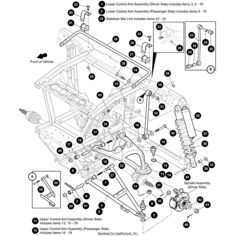 A-Arm – Front Upper Left Black (For Havoc Models Only) by Arctic Cat
