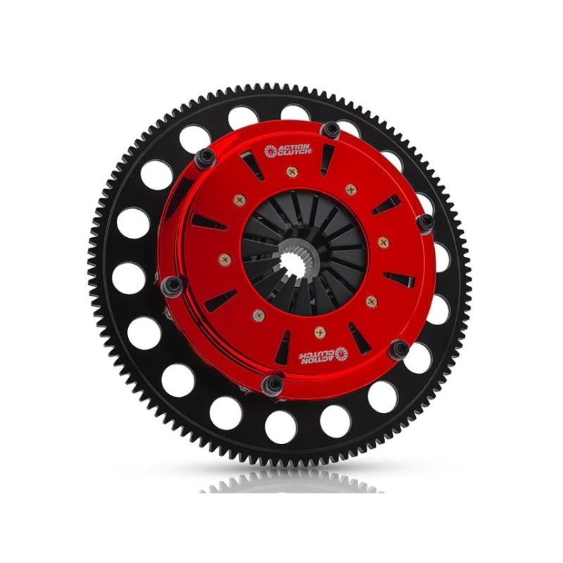 Action Clutch 02-06 Acura RSX 2.0L (K20A3) 7.25in Sprung Twin Disc Race Clutch w/Chromoly Flywheel