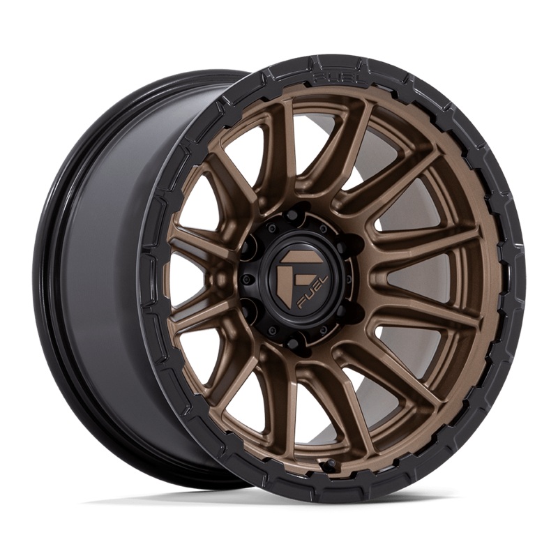 Fuel Wheels FC866 Piston 20″ 5×127 Matte Bronze W/ Gloss Black Lip