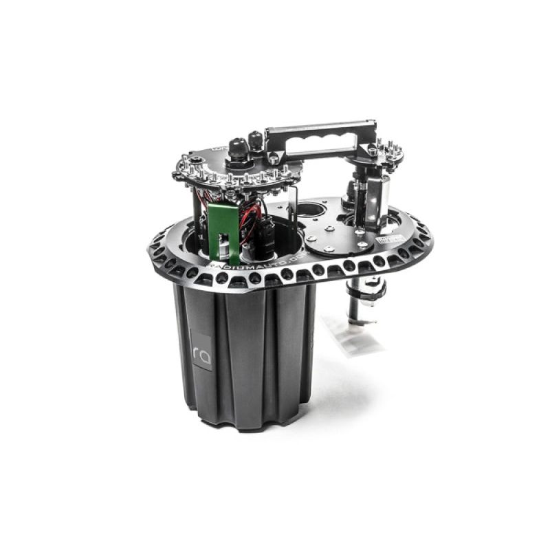 Radium Engineering FCST-X Brushless Ti Automotive E5LM Fuel Cell Surge Tank (Pumps NOT Included)