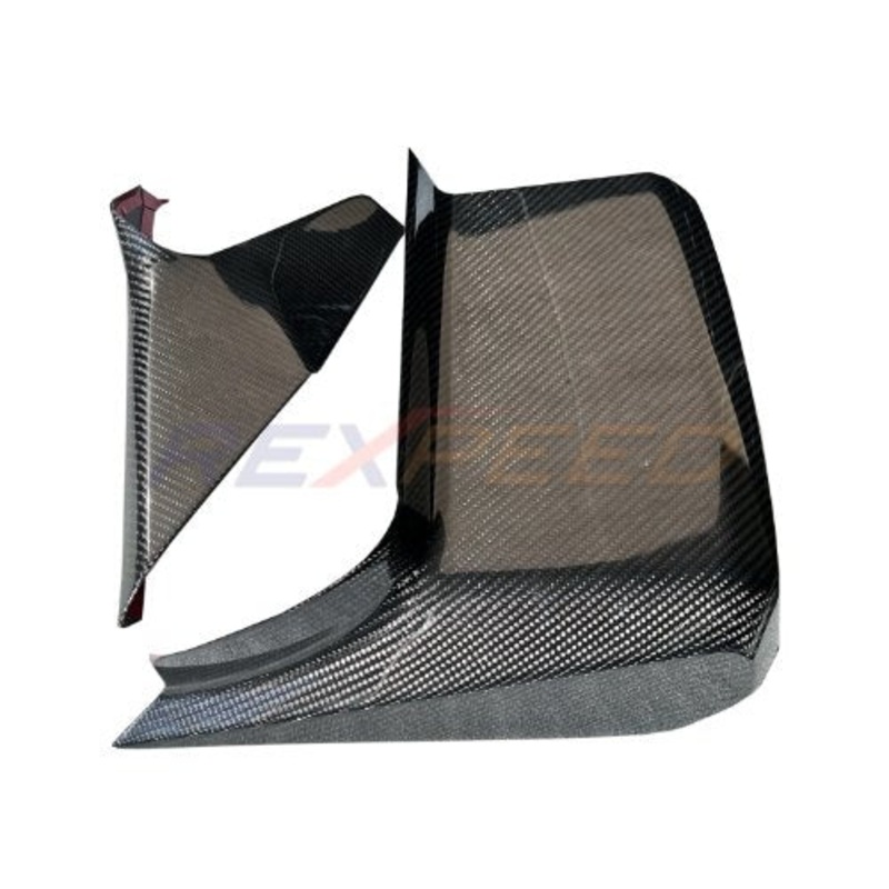 Rexpeed 2020+ Supra GR Dry Carbon Center Console Covers | 2pcs Gloss | TS63