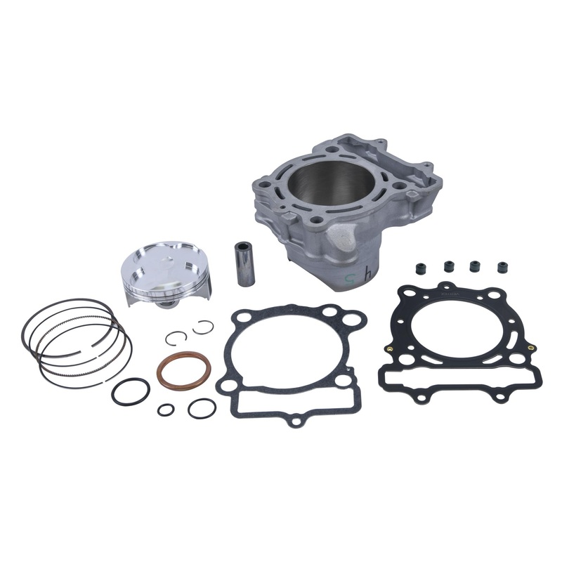 Cylinder Works 40004-K01 10-12 Suzuki RM-Z 250 250cc Standard Bore Cylinder Kit 13.4:1 Comp. 77mm