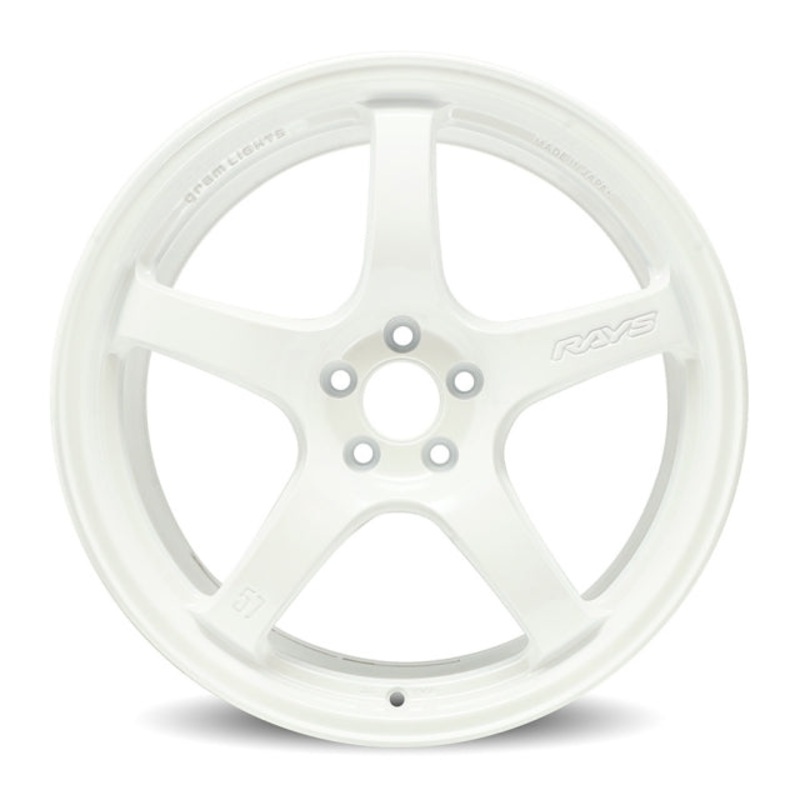 Gram Lights 57CR Wheel – 18×9.5 +38 | 5×100 | Ceramic Pearl White