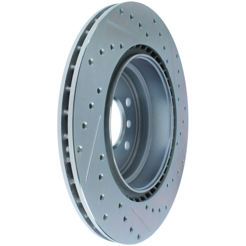 StopTech Select Sport 07-13 BMW 335i Slotted & Drilled Vented Right Rear Brake Rotor