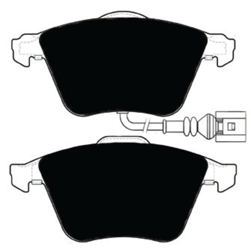 Porterfield Brake Pads for 2011 AUDI TT Quattro – V6 3.2L