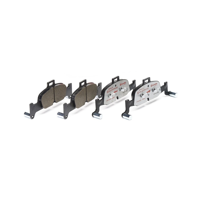 XTRA Low-Met Front Disc Brake Pad Set – P85164X