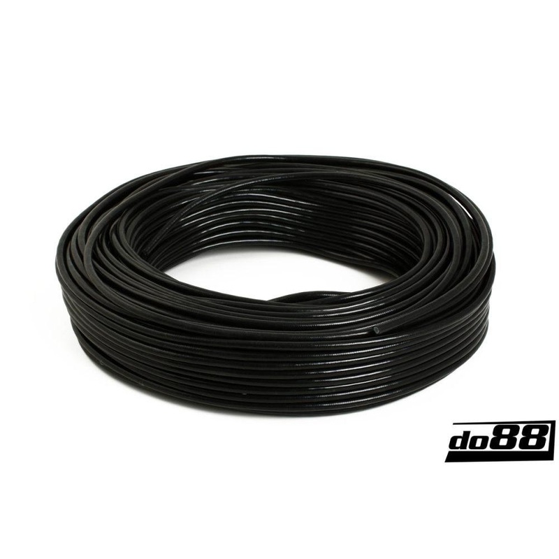 Silicone Heater Hose Black 0,1875” (5mm)
