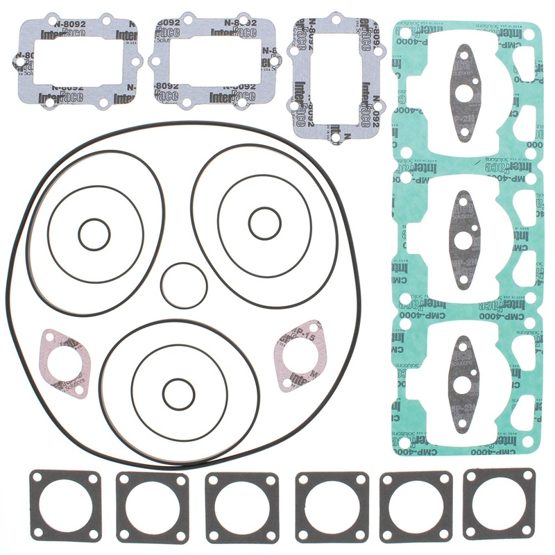 Vertex 710198 Gaskets 94-96 Ski-Doo Formula Mach Z 779 Top End Gasket Kit