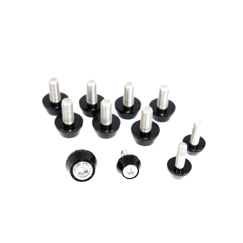 ZSPEC Hood Hinges & Latch Stainless/Billet Fastener Kit | 2008-2013 Mitsubishi Evo X (00843612112644)