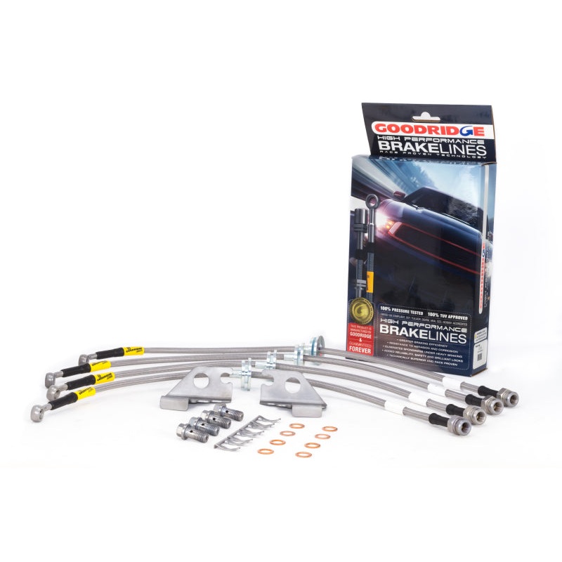 Goodridge 15-17 Chevrolet SS Stainless Steel Brake Line Kit