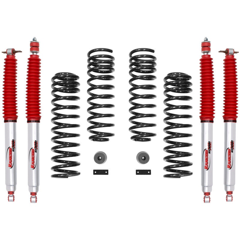 Rancho 07-17 Jeep Wrangler Front and Rear Suspension System – Master Part Number / One Box