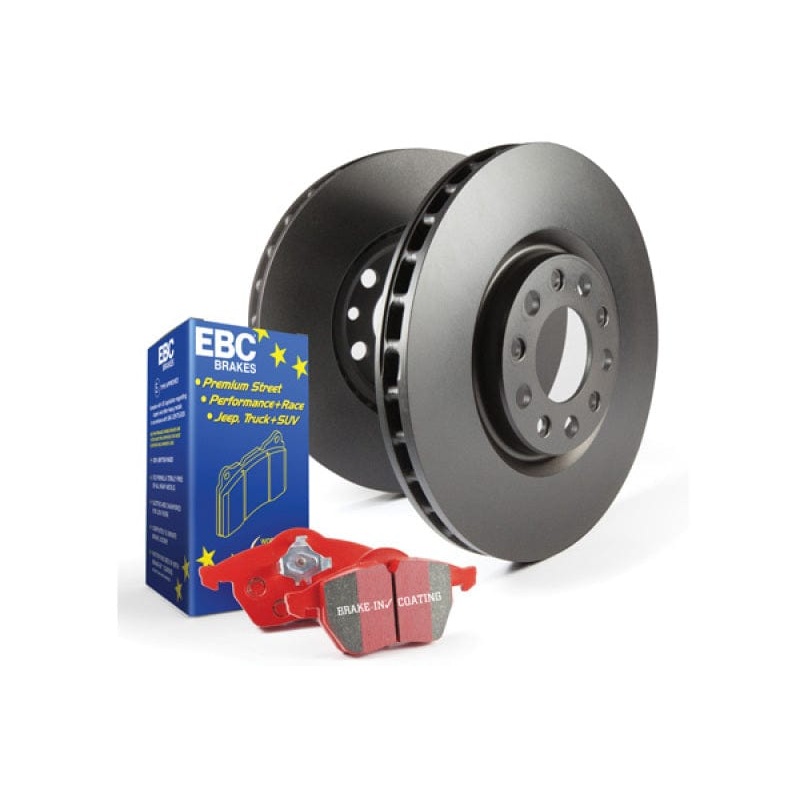 EBC S12 Kits Redstuff Pads and RK Rotors REAR