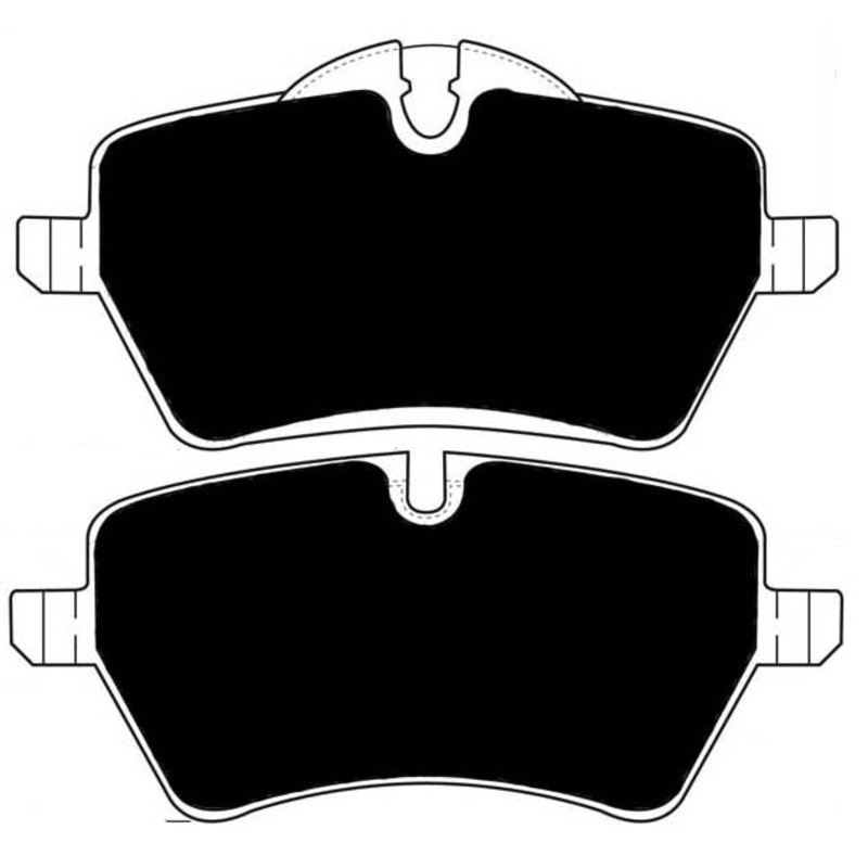 Porterfield Brake Pads for 2010 MINI Cooper w/JCW 294mm FD