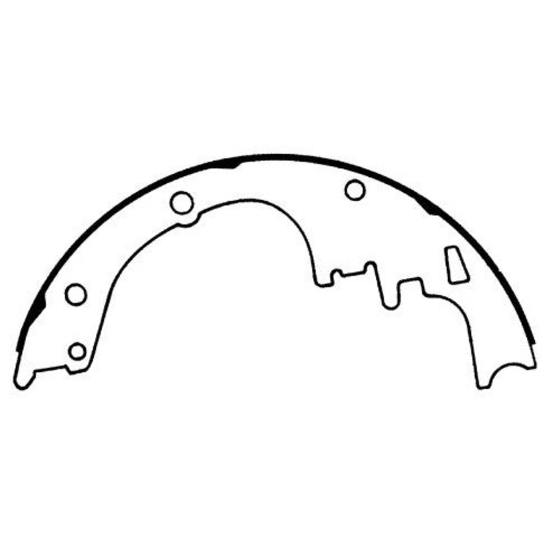 Porterfield Brake Shoes for 1976 CHEVROLET CAMARO