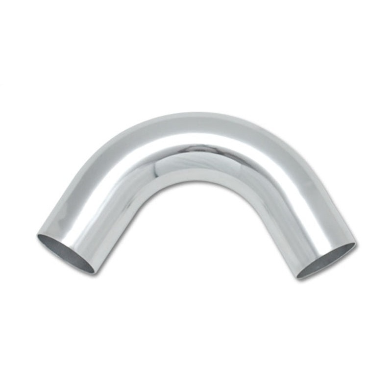 Vibrant 3in O.D. Universal Aluminum Tubing (120 degree Bend) – Polished