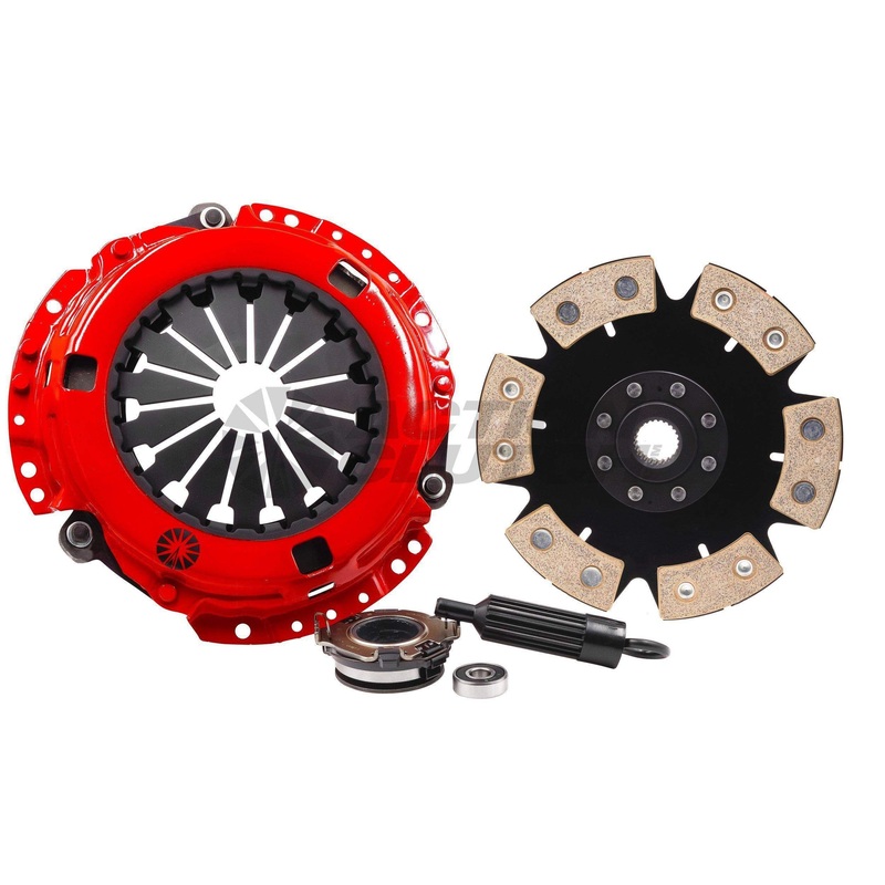 Action Clutch Stage 4 Metallic Rigid Clutch Kit | 1992-2001 Honda Civic 1.5L/1.6L (ACR-0632)