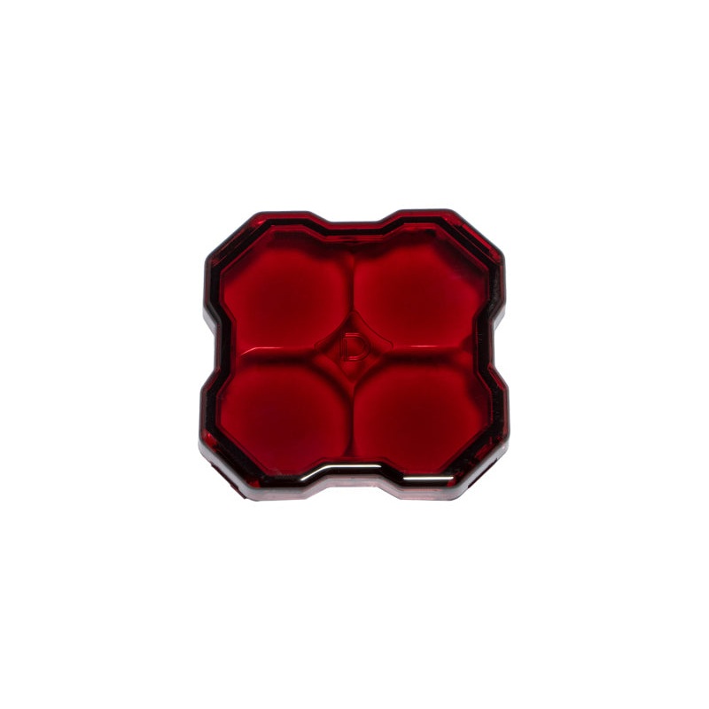 Diode Dynamics Stage Series Rock Lights – Red Clear Lens