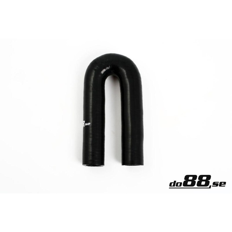Silicone Hose Black 180 degree 1,25” (32mm)