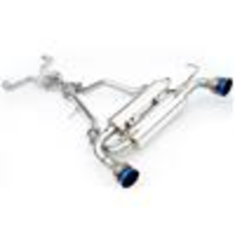 Invidia 07+ Infiniti G37 Coupe Gemini Rolled Stainless Steel Tip Cat-back Exhaust