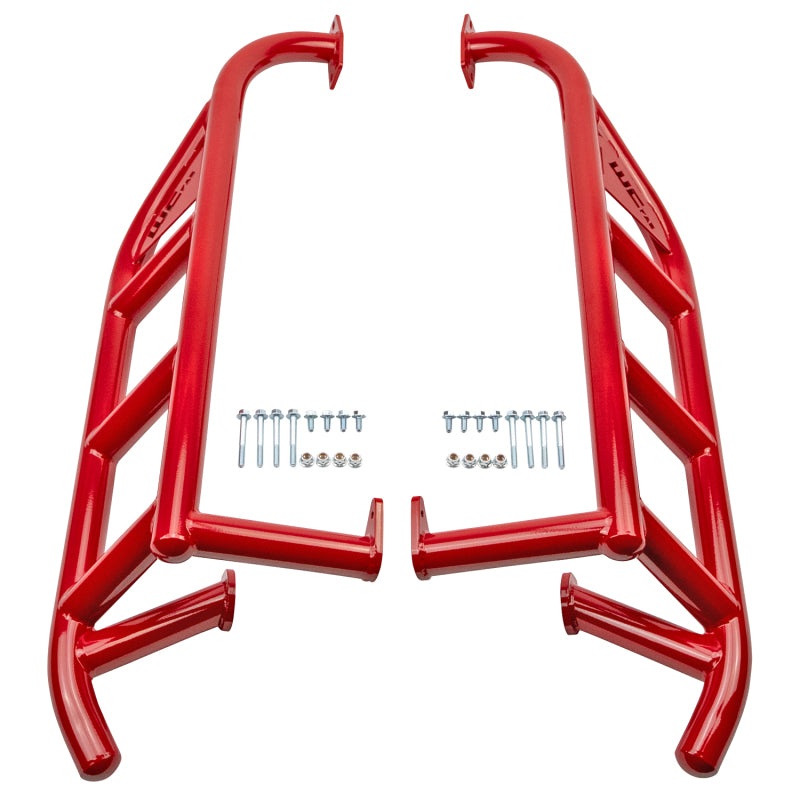 Wehrli 2019+ Honda Talon 1000X/R | 2 Seat Rock Sliders – Talon Red