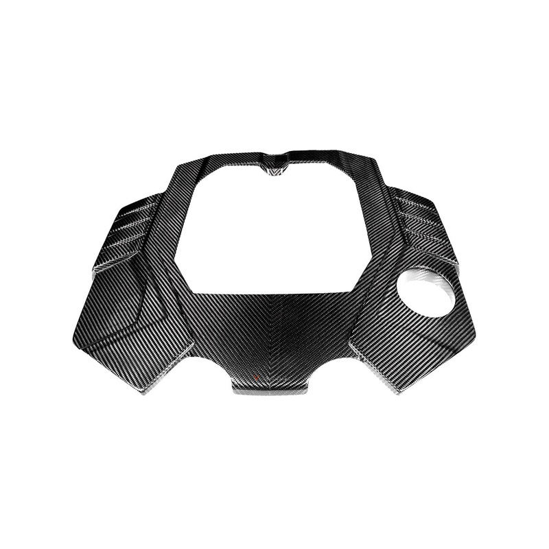 Eventuri – C8 RS6 RS7 Black Carbon Engine Cover – GLOSS