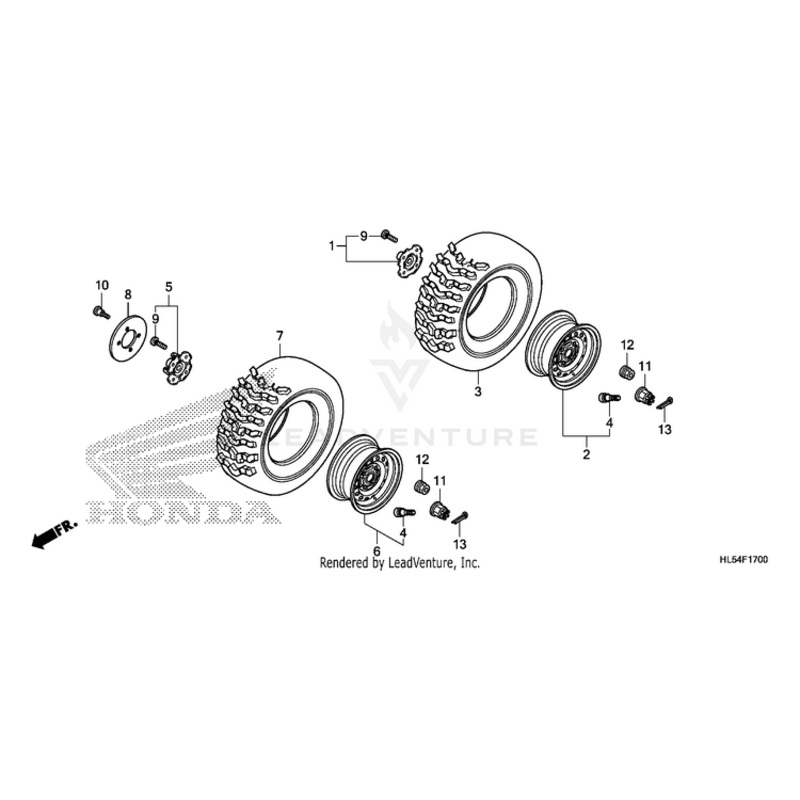 Wheel Sub-Assembly by Honda