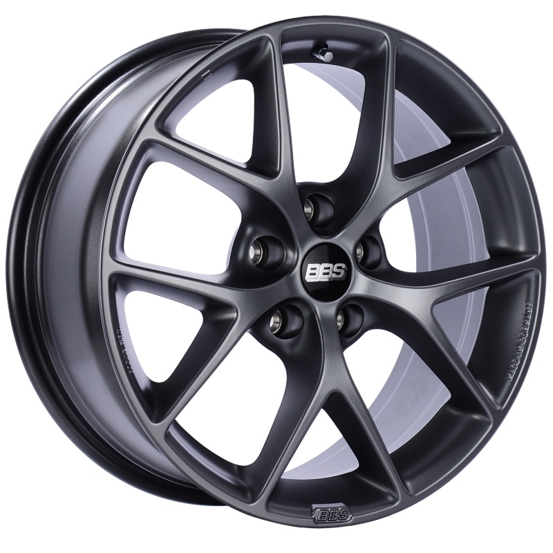BBS SR 18×8 5×120 ET32 Satin Grey Wheel -82mm PFS/Clip Required