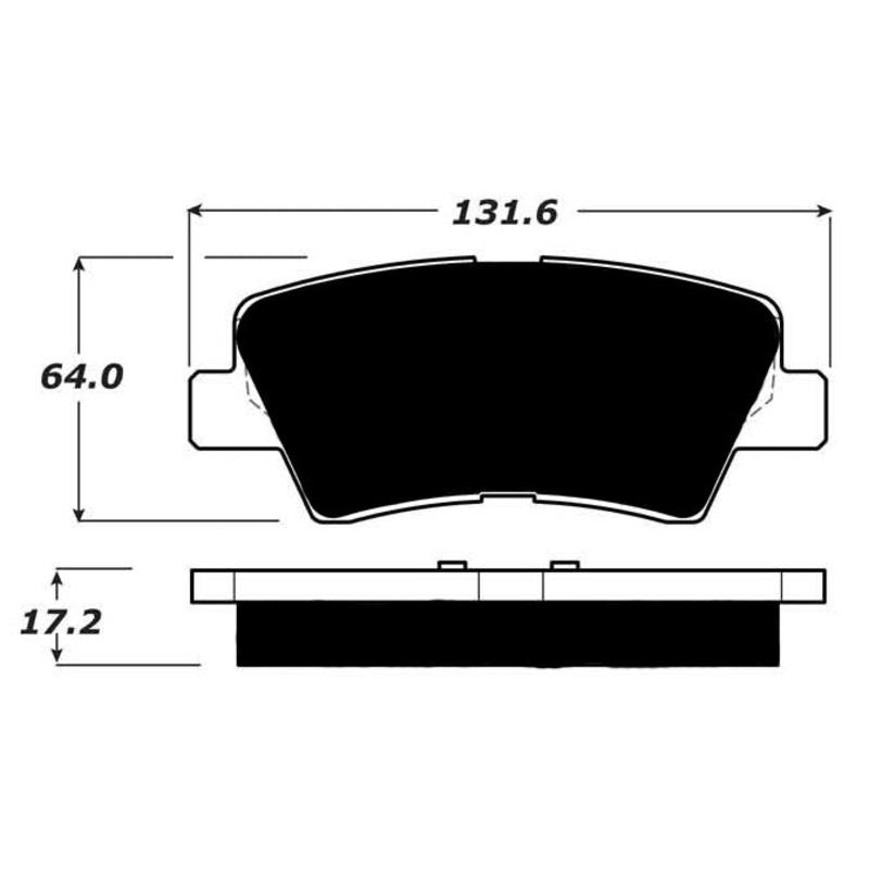 Porterfield Brake Pads for 2011 KIA OPTIMA SX