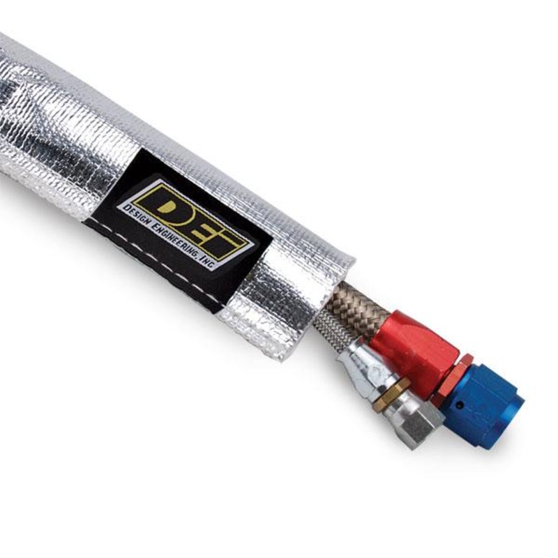 DEI Heat Sheath Aluminized Sleeving (Sewn) – 1/2in x 3ft