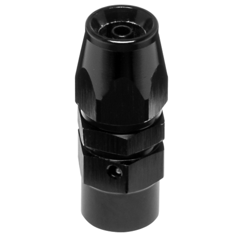 Vibrant -3AN Straight High Flow Hose End Fitting for PTFE Lined Flex Hose – Aluminum