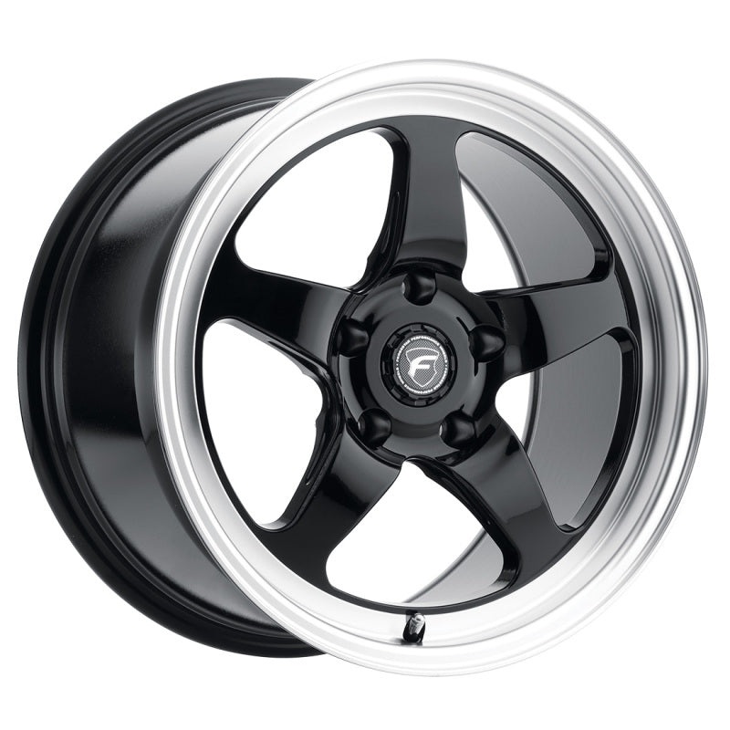 Forgestar D5 Drag 18×10 / 5×114.3 BP / ET42 / 7.1in BS Gloss Black Wheel