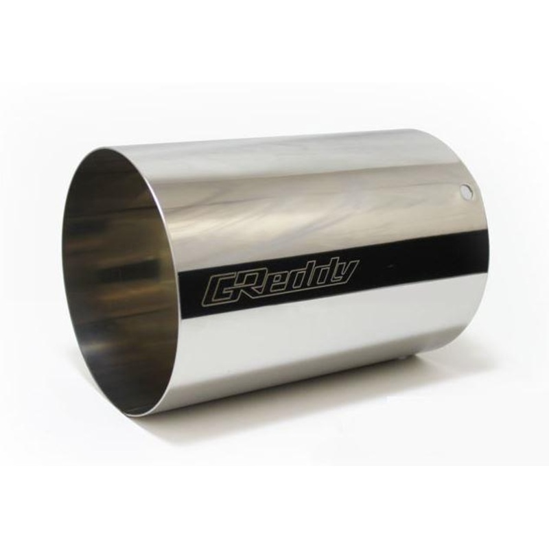GReddy Revolution RS SS Exhaust Tip – 115mm Diameter/170mm Length (11001142)