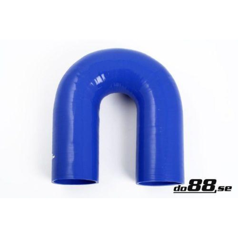 Silicone Hose Blue 180 degree 4,25” (108mm)