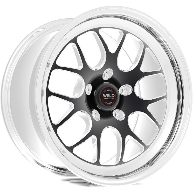 Weld S77 20×9 / 6×5.5 BP / 5.9in. BS Black Wheel (Low Pad) – Non-Beadlock