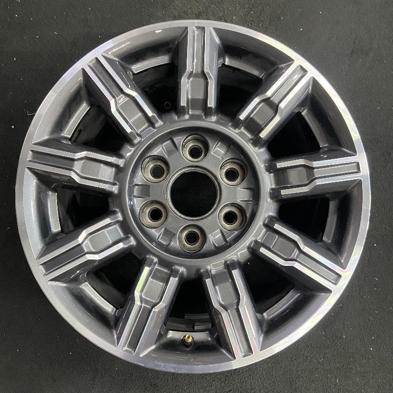 18″ SIERRA 1500 PICKUP 24 18×8.5 9 spoke machined dark gray opt 57N Original OEM Wheel Rim