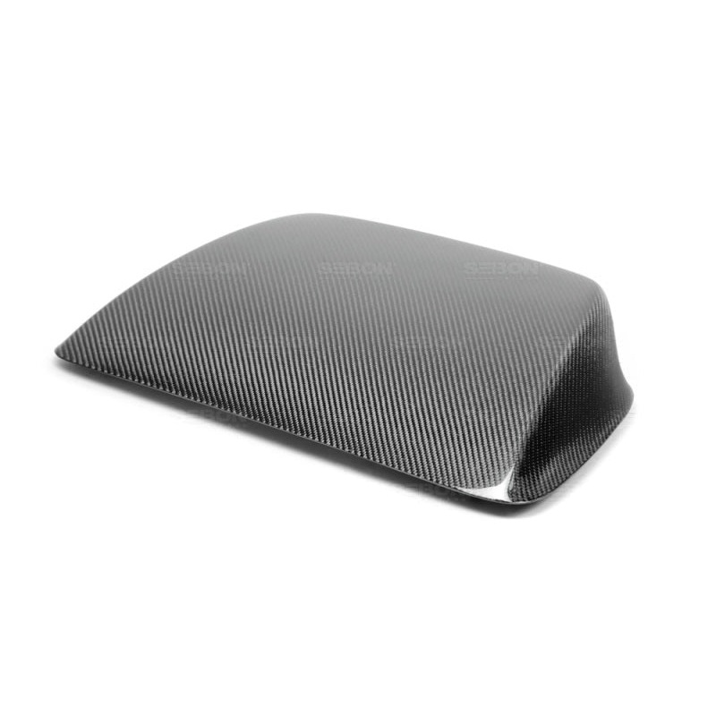 Seibon STI Carbon Fiber Hood Scoop – Only Fits OEM Hoods | 2006-2007 Subaru WRX/STI (HDS0607SBIMP-STI)