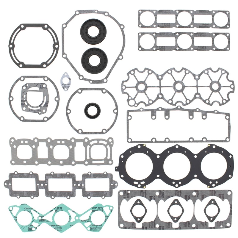 Vertex 611606 Pistons 97-99 GP 1200 Wave Runner/99-04 SUV 1200 Wave Runner Complete Gasket Kit w/ Seals