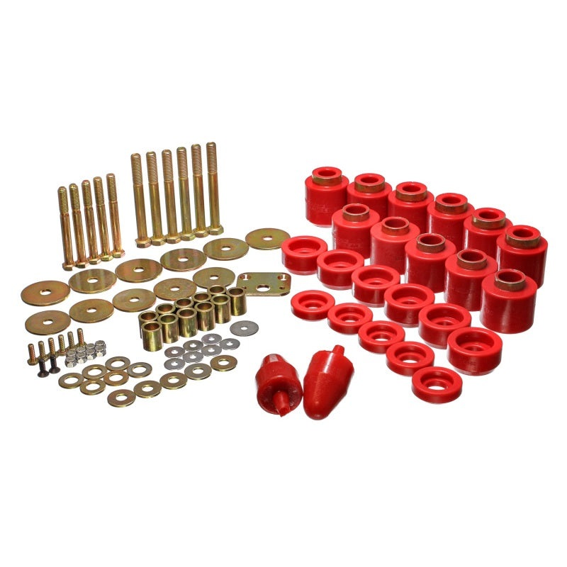 Energy Suspension 1in Body Lift Kit – Red