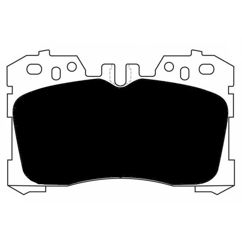 Porterfield Brake Pads for 2016 LEXUS LS 460 L