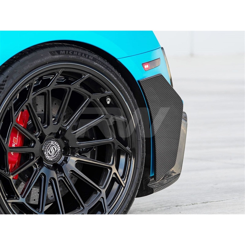 RW Carbon Carbon Fiber Rear Splitters (Facelift) – Audi Mk3 R8